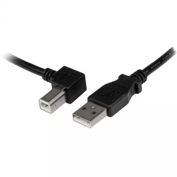 StarTech.com cable USB 2.0 de 2 m A a B en ángulo izquierdo – M/M