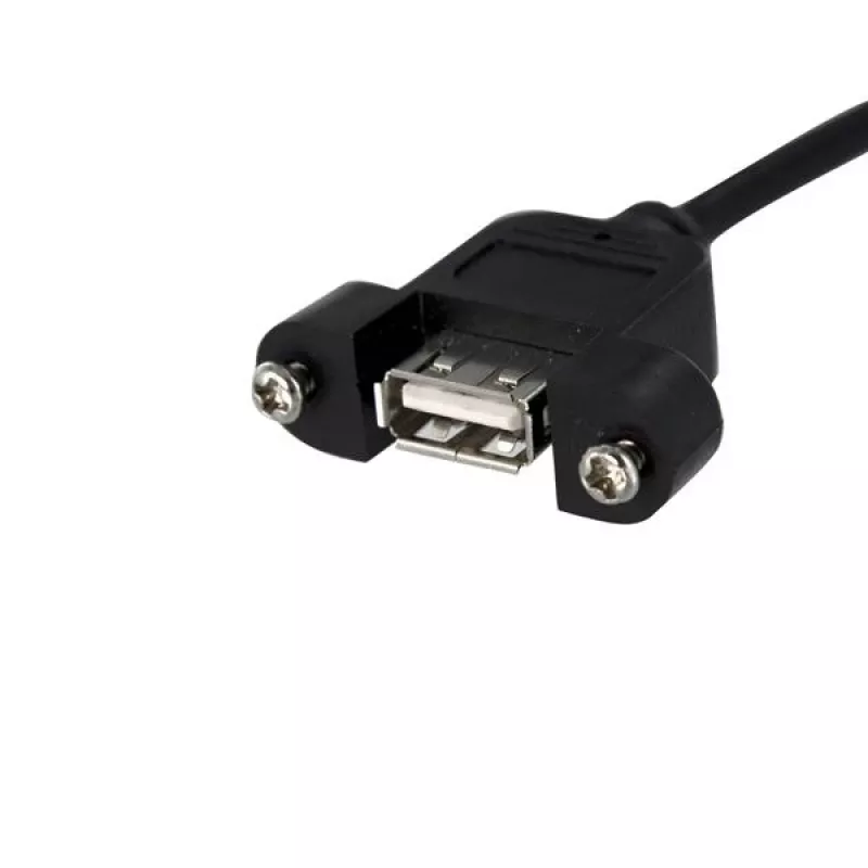 StarTech.com cable USB de montaje en panel de 3 ft – cable USB A a conector de placa base F/F