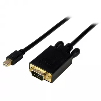 StarTech.com cable Mini DisplayPort a VGA de 1,83 m – adaptador activo Mini DP a VGA – vídeo 1080p – mDP 1.2 o Thunderbolt 1/2 Mac/PC a pantalla/monitor VGA – cable convertidor