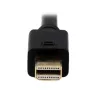 StarTech.com cable Mini DisplayPort a VGA de 1,83 m – adaptador activo Mini DP a VGA – vídeo 1080p – mDP 1.2 o Thunderbolt 1/2 Mac/PC a pantalla/monitor VGA – cable convertidor