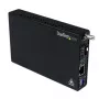 StarTech.com convertidor de medios Gigabit Ethernet de fibra con ranura SFP abierta