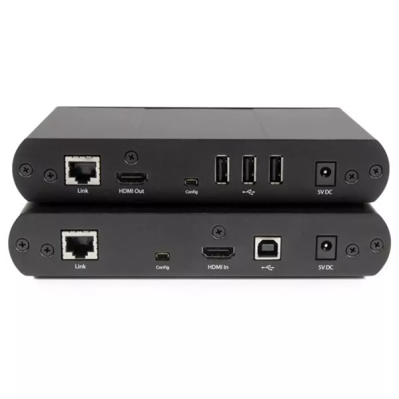 StarTech.com extensor de consola KVM USB HDMI sobre Cat 5e / Cat 6 con vídeo 1080p sin comprimir – 100 m