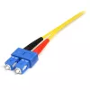 StarTech.com cable de fibra óptica de 7 m – monomodo dúplex 9/125 LSZH cable de conexión de fibra – LC/SC