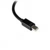 StarTech.com adaptador Mini DisplayPort a VGA – convertidor activo Mini DP a VGA – vídeo 1080p – mDP o Thunderbolt 1/2 Mac/PC a monitor/proyector/pantalla VGA – mDP 1.2 a VGA dongle – negro