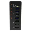 StarTech.com hub USB 3.0 de 4 puertos más 3 puertos de carga USB dedicados…