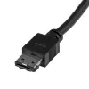 StarTech.com cable adaptador USB 3.0 a eSATA HDD / SSD / ODD – cable adaptador de disco duro eSATA a USB 3.0 de 0,9 m – SATA 6 Gbit/s
