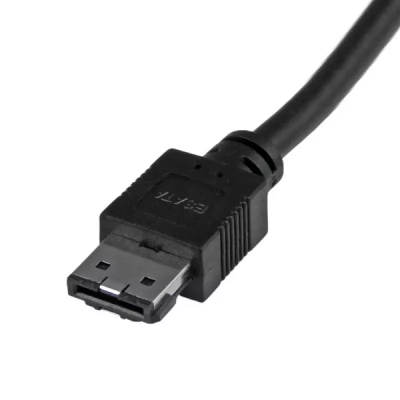 StarTech.com cable adaptador USB 3.0 a eSATA HDD / SSD / ODD – cable adaptador de disco duro eSATA a USB 3.0 de 0,9 m – SATA 6 Gbit/s
