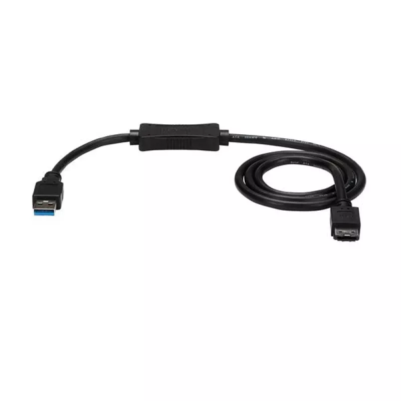 StarTech.com cable adaptador USB 3.0 a eSATA HDD / SSD / ODD – cable adaptador de disco duro eSATA a USB 3.0 de 0,9 m – SATA 6 Gbit/s