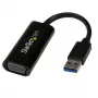 StarTech.com adaptador USB 3.0 a VGA, convertidor USB a monitor VGA para Windows, delgado (sin soporte para macOS/ChromeOS/Linux) – TAA