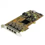 StarTech.com Tarjeta de red PCIe Gigabit Power over Ethernet de 4 puertos – NIC PCI Express PSE / PoE – TAA
