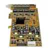 StarTech.com Tarjeta de red PCIe Gigabit Power over Ethernet de 4 puertos – NIC PCI Express PSE / PoE – TAA