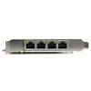 StarTech.com Tarjeta de red PCIe Gigabit Power over Ethernet de 4 puertos – NIC PCI Express PSE / PoE – TAA