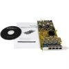 StarTech.com Tarjeta de red PCIe Gigabit Power over Ethernet de 4 puertos – NIC PCI Express PSE / PoE – TAA