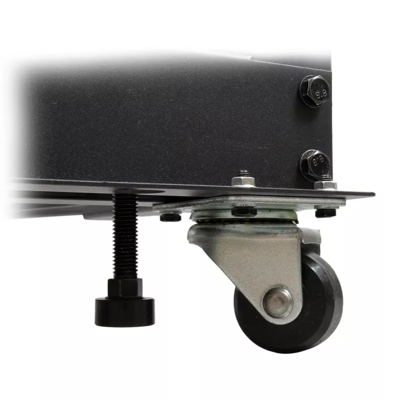 StarTech.com Rack de servidor móvil de 42U de 4 postes con estructura abierta, rack de red de 19