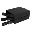 StarTech.com Backplane de rack móvil hot-swap tray-less de aluminio de 3 bahías para SAS II/SATA III de 3,5 inch – HDD 6 Gbps