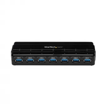 StarTech.com Hub USB 3.0 de 7 puertos - Sobremesa~Hub USB 3.0 de 7 puertos (5Gbps) - Sobremesa
