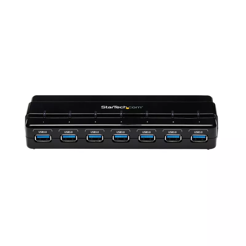 StarTech.com Hub USB 3.0 de 7 puertos - Sobremesa~Hub USB 3.0 de 7 puertos (5Gbps) - Sobremesa