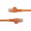 StarTech.com Cable Ethernet CAT6 de 3 m – Cable Gigabit Ethernet CAT 6 naranja – Cable de red/parcheo RJ45 UTP 250 MHz 100W PoE, sin lengüeta con alivio de tensión, probado individualmente