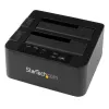StarTech.com Duplicador de discos duros de doble bahía, clonador/copiador autónomo USB 3.0 (5 Gbit/s) / eSATA a SATA III de 2,5/3,5