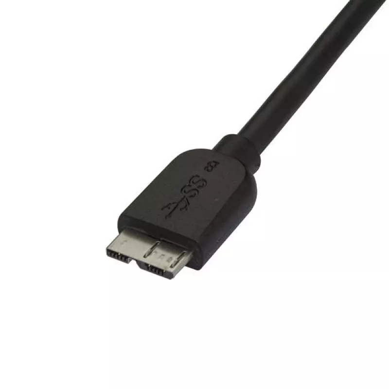 StarTech.com Cable Micro USB 3.0 delgado – M/M – 0,5 m (20
