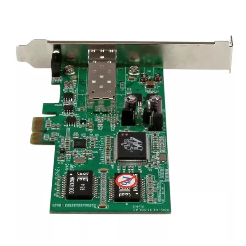 StarTech.com Tarjeta de red Gigabit Ethernet de fibra óptica PCI Express con SFP abierto - Adaptador NIC de tarjeta de red PCIe SFP