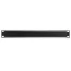 StarTech.com Canaleta de gestión de cables horizontal de 1U para rack de servidor con tapa – Panel embellecedor de canaleta de cables para rack de red de 19