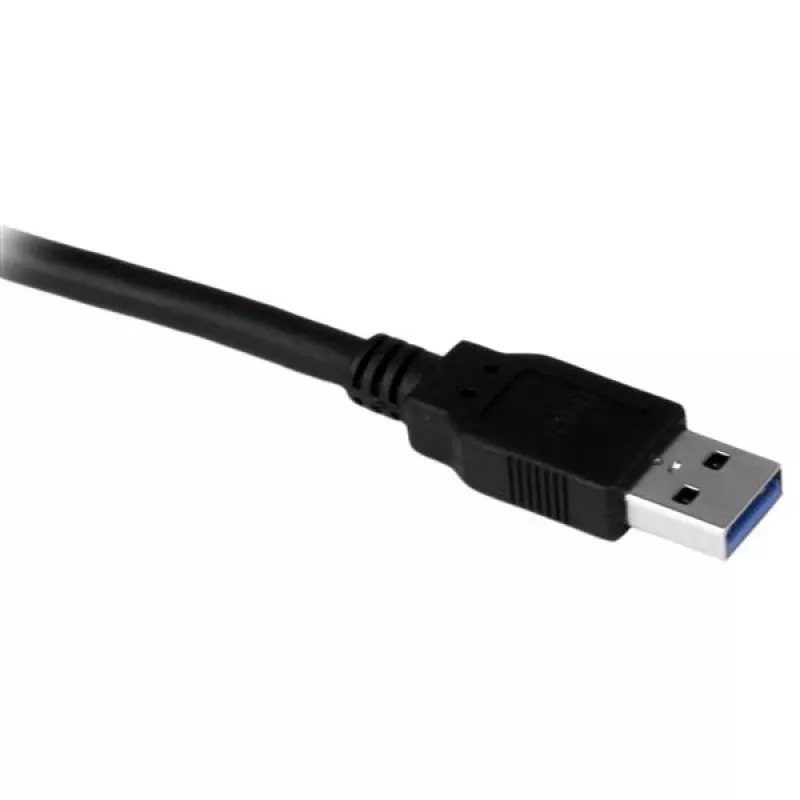 StarTech.com Cable de extensión SuperSpeed USB 3.0 de sobremesa negro de 5 ft - A a A M/H