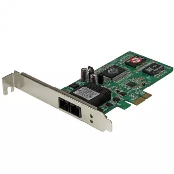 StarTech.com Tarjeta de red PCI Express (PCIe) Gigabit Ethernet de fibra multimodo SC adaptador NIC - 550m