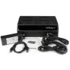 StarTech.com Docking station de discos duros USB 3.0 SATA de 4 bahías, dock de discos duros USB, docking station externa para SSD/HDD SATA III de 2,5/3,5