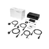 StarTech.com Docking station de discos duros USB 3.0 SATA de 4 bahías, dock de discos duros USB, docking station externa para SSD/HDD SATA III de 2,5/3,5