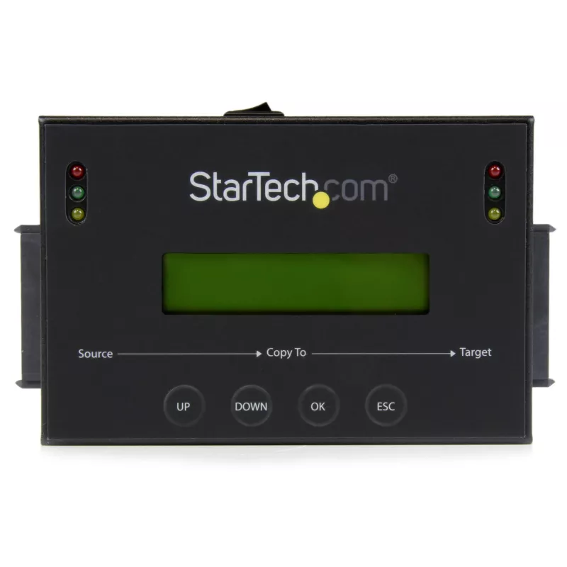 StarTech.com Duplicador de discos duros autónomo 1:1 con gestor de imágenes de disco para copia de seguridad y restauración, almacena varias imágenes de disco en una unidad SATA de 2,5/3,5