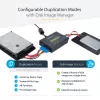 StarTech.com Duplicador de discos duros autónomo 1:1 con gestor de imágenes de disco para copia de seguridad y restauración, almacena varias imágenes de disco en una unidad SATA de 2,5/3,5