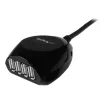 StarTech.com Cable USB 2.0 activo de 15 m con hub de 4 puertos, USB 2.0, 480 Mbit/s, negro, 15 m, 110 – 240 V, 5 V