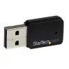 StarTech.com Adaptador de red inalámbrico USB 2.0 AC600 Mini Dual-Band Wireless-AC - Adaptador Wi-Fi 1T1R 802.11ac