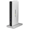 StarTech.com Docking station USB 3.0 para doble monitor con DVI y soporte vertical