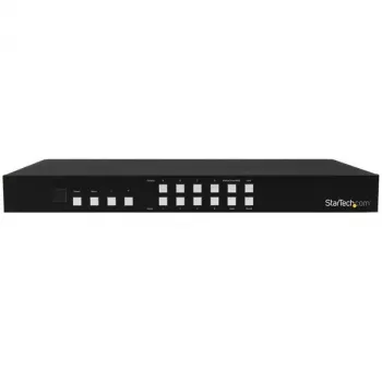 StarTech.com Switch de matriz HDMI 4x4 con multivisor de imagen en imagen o videowall