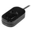 StarTech.com Switch KVM de cables USB VGA de 2 puertos – alimentado por USB con conmutador remoto