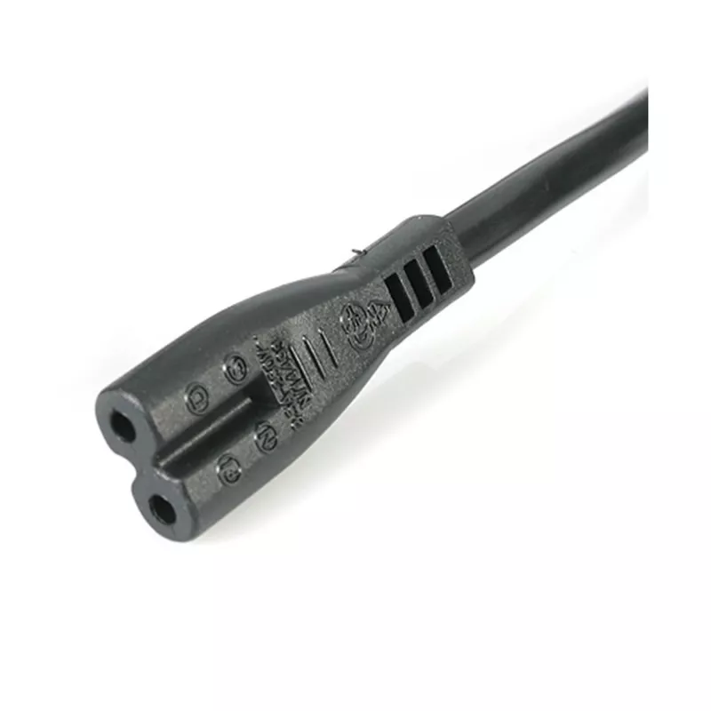 StarTech.com Cable de alimentación para portátil UK de 3ft (1m), BS 1363 a C7, 2,5A 250V, 18AWG, negro, cable de repuesto para portátil UK, cable de alimentación de impresora, cable de carga de portátil CA, cable de fuente de alimentación de portátil