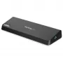 StarTech.com Docking station USB 3.0 para doble monitor con HDMI y DisplayPort 4K – USB 3.0 a 4x USB-A, Ethernet, HDMI y DP – Docking station universal USB Type-A para portátil Mac y Windows