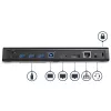 StarTech.com Docking station USB 3.0 para doble monitor con HDMI y DisplayPort 4K – USB 3.0 a 4x USB-A, Ethernet, HDMI y DP – Docking station universal USB Type-A para portátil Mac y Windows