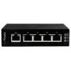StarTech.com Switch Ethernet Gigabit industrial no gestionado de 5 puertos – montaje en carril DIN / pared