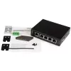 StarTech.com Switch Ethernet Gigabit industrial no gestionado de 5 puertos – montaje en carril DIN / pared
