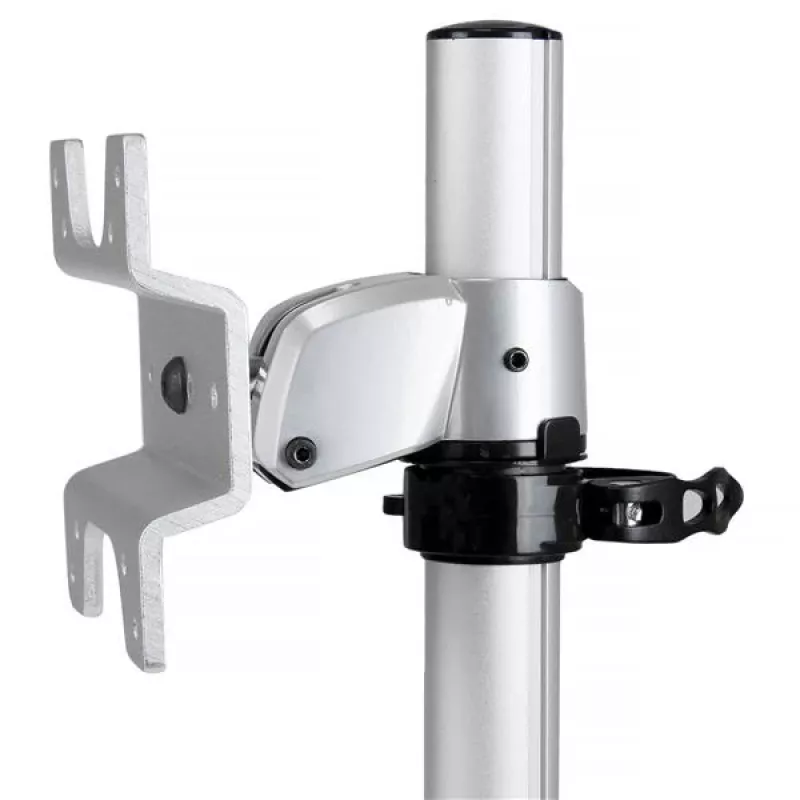 StarTech.com Soporte para monitor único - Ajustable - Acero - Plata