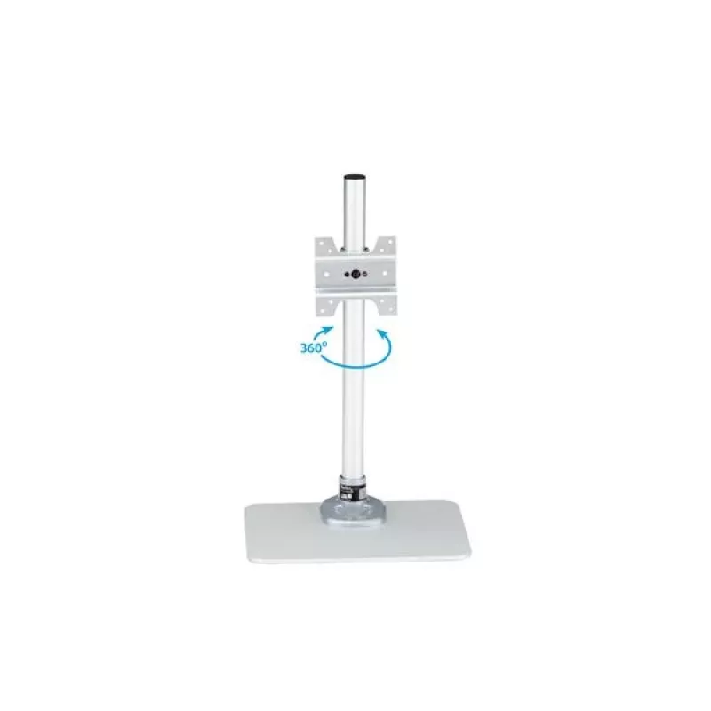 StarTech.com Soporte para monitor único - Ajustable - Acero - Plata