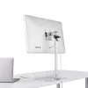 StarTech.com Soporte para monitor único - Ajustable - Acero - Plata