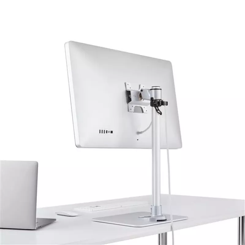StarTech.com Soporte para monitor único - Ajustable - Acero - Plata
