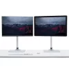 StarTech.com Soporte para monitor único - Ajustable - Acero - Plata