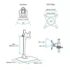 StarTech.com Soporte para monitor único - Ajustable - Acero - Plata