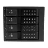 StarTech.com Backplane de rack móvil hot-swap tray-less de aluminio de 4 bahías para SAS II/SATA III de 3,5