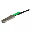 StarTech.com Cable Twinax Direct-Attach QSFP+ compatible con MSA – 2 m (6,6 ft)~Cable Twinax Direct Attach Breakout QSFP+ a QSFP+ de 2m 40G compatible MSA Uncoded – DAC de cobre QSFP+ 40 GbE 40 Gbps módulo transceptor pasivo de bajo consumo DAC